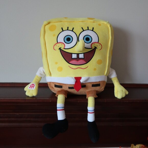 Spongebob Squarepants Build A Bear 15" Plush Nickelodeon  2019 RARE - Picture 1 of 6
